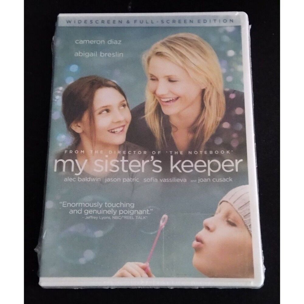 My Sister's Keeper DVD Cameron Diaz & Abigail Breslin New Sealed